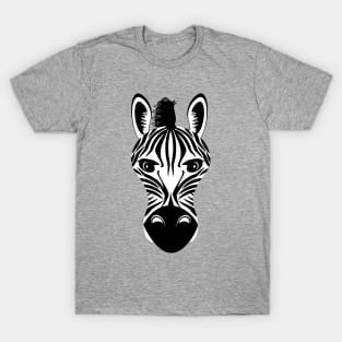 Zebra Face T-Shirt
